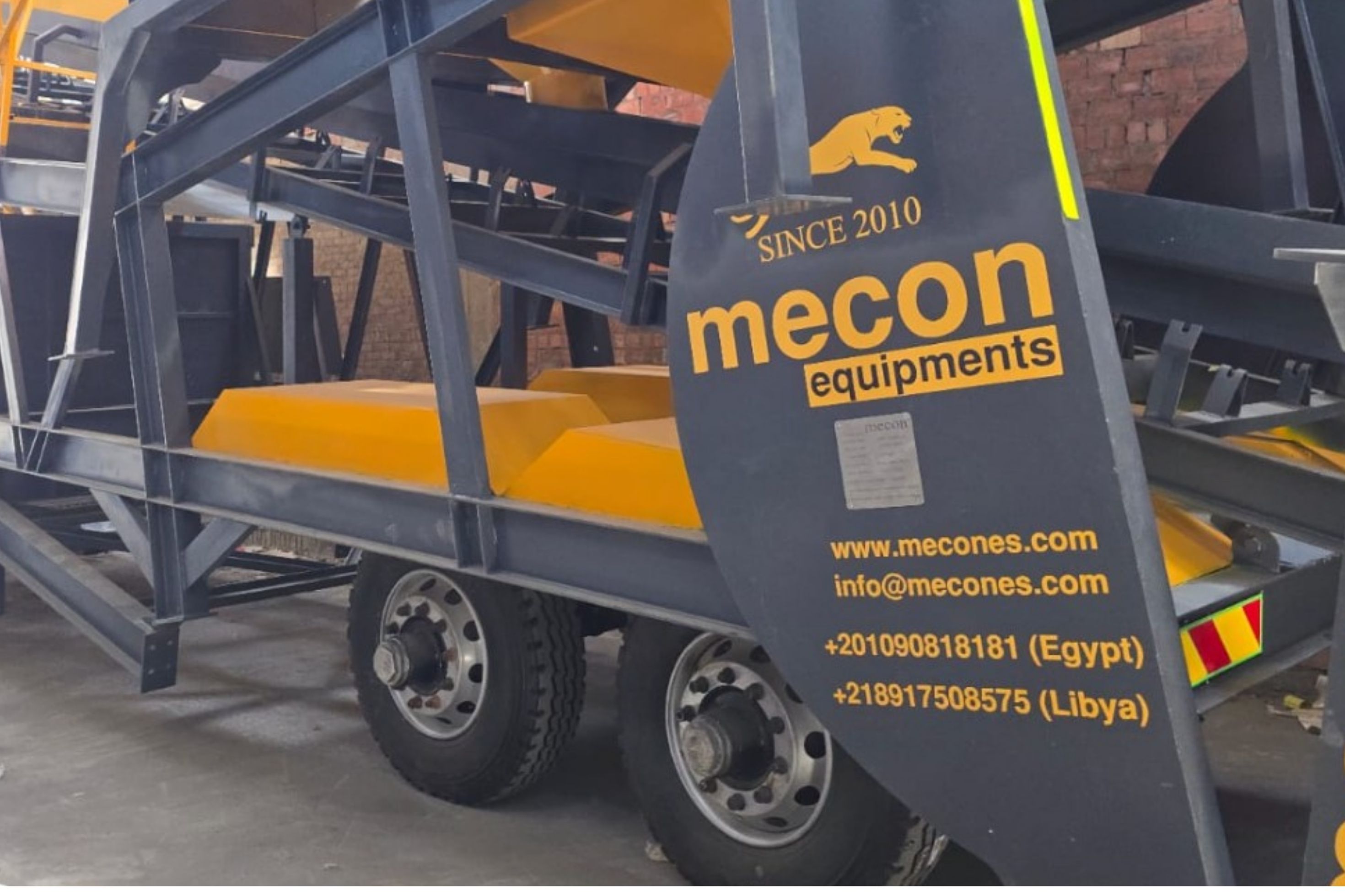 Modern commercial building construction